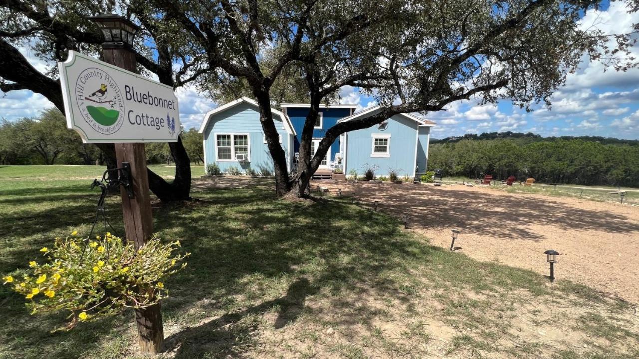 Hill Country Highland'S Bluebonnet Cottage Marble Falls Exterior photo
